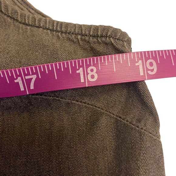 Forever 21 Sleeveless Collared Dark Gray Sheath Dress Size Small - Picture 9 of 10